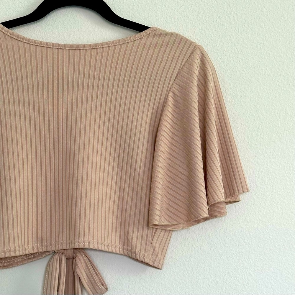 Tie Back Crop Top